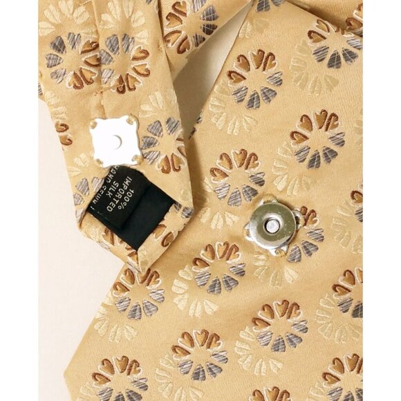 Yellow Ascot Tie - Unisex Accessories - Work Clothing - Conscious Clothing - Picture 2 of 7